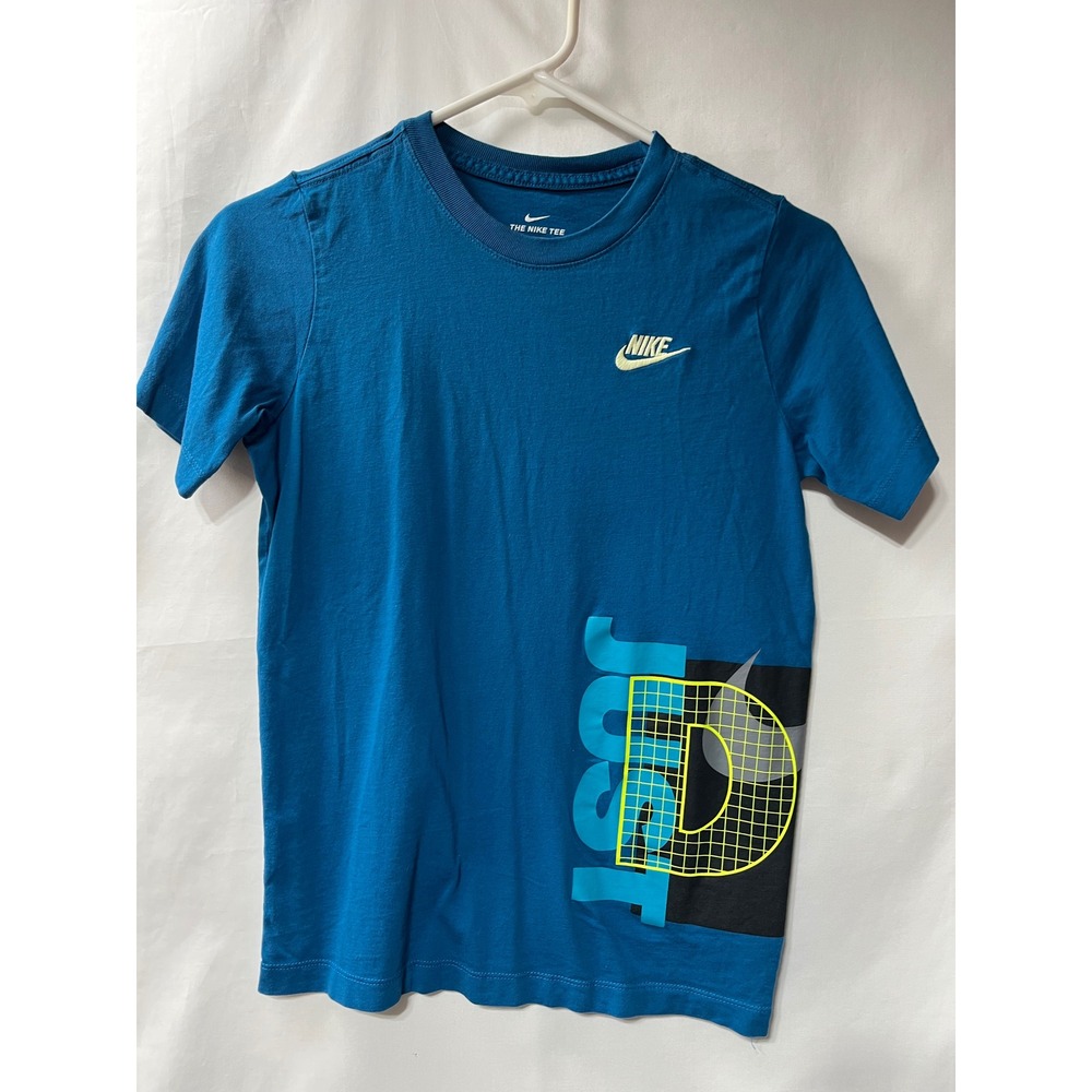 Boys T-Shirt Bundle Abercrombie Nike Champion Blue Gray Charcoal Size L 12-14 - Picture 3 of 8